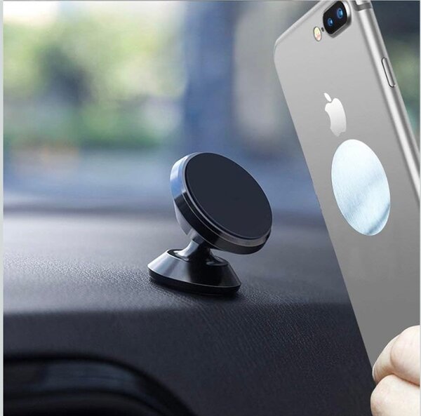 Support magnétique 360° pour téléphone