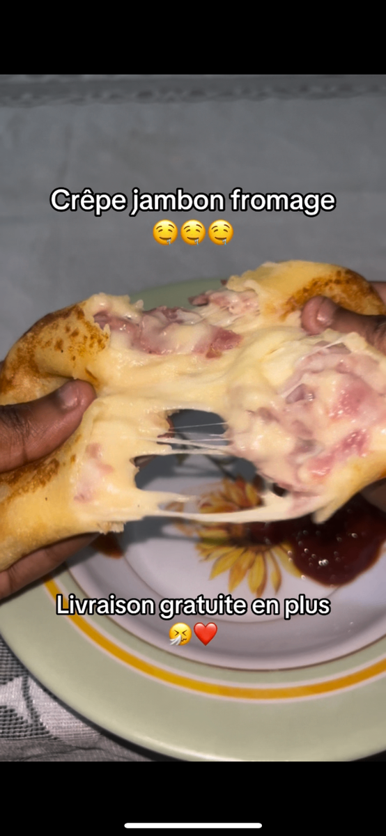 (2) crêpe jambon fromage