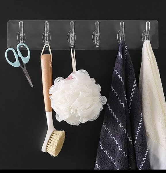 Crochets muraux adhésifs