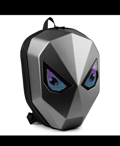 Sac à dos LED visage interactif