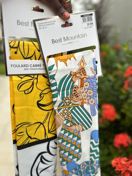 Foulard soie Best Mountain