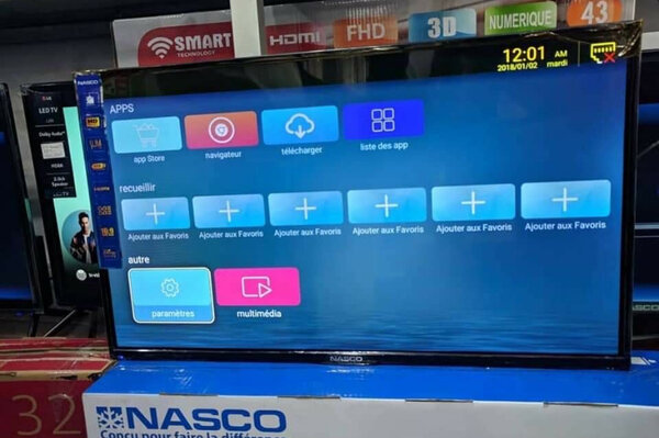 Écran TV Smart NASCO 43"