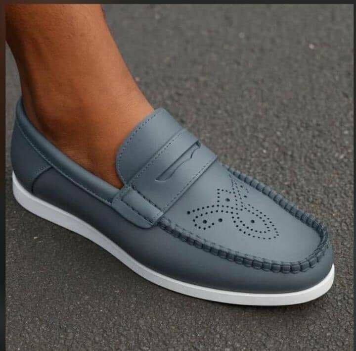 Mocassins en cuir pour homme