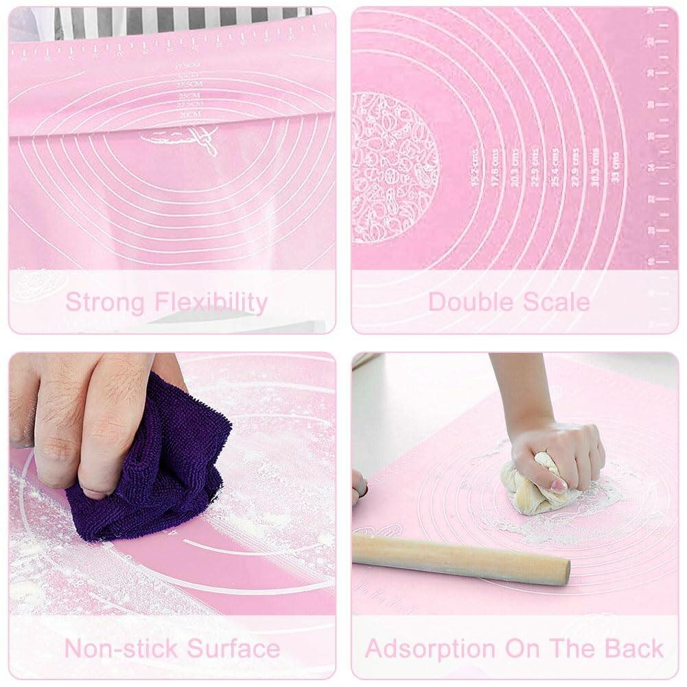 Tapis de Cuisson Silicone Antidérapant