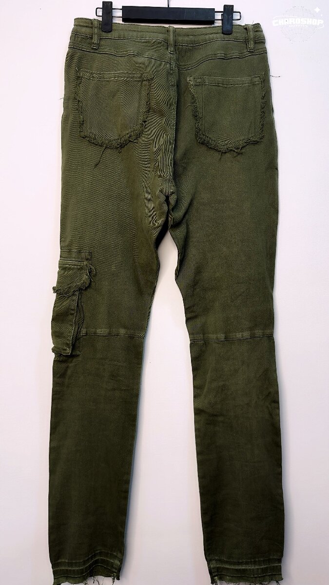 Pantalon cargo vert pour homme