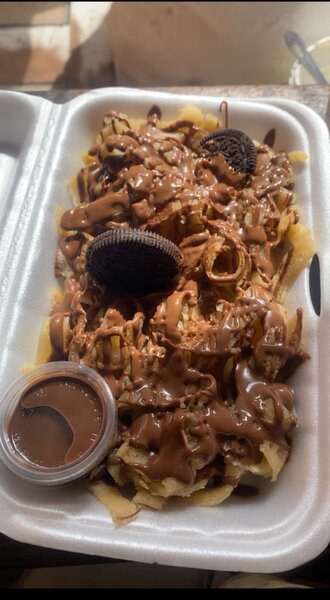 Crêpes  au Chocolat avec Oreo