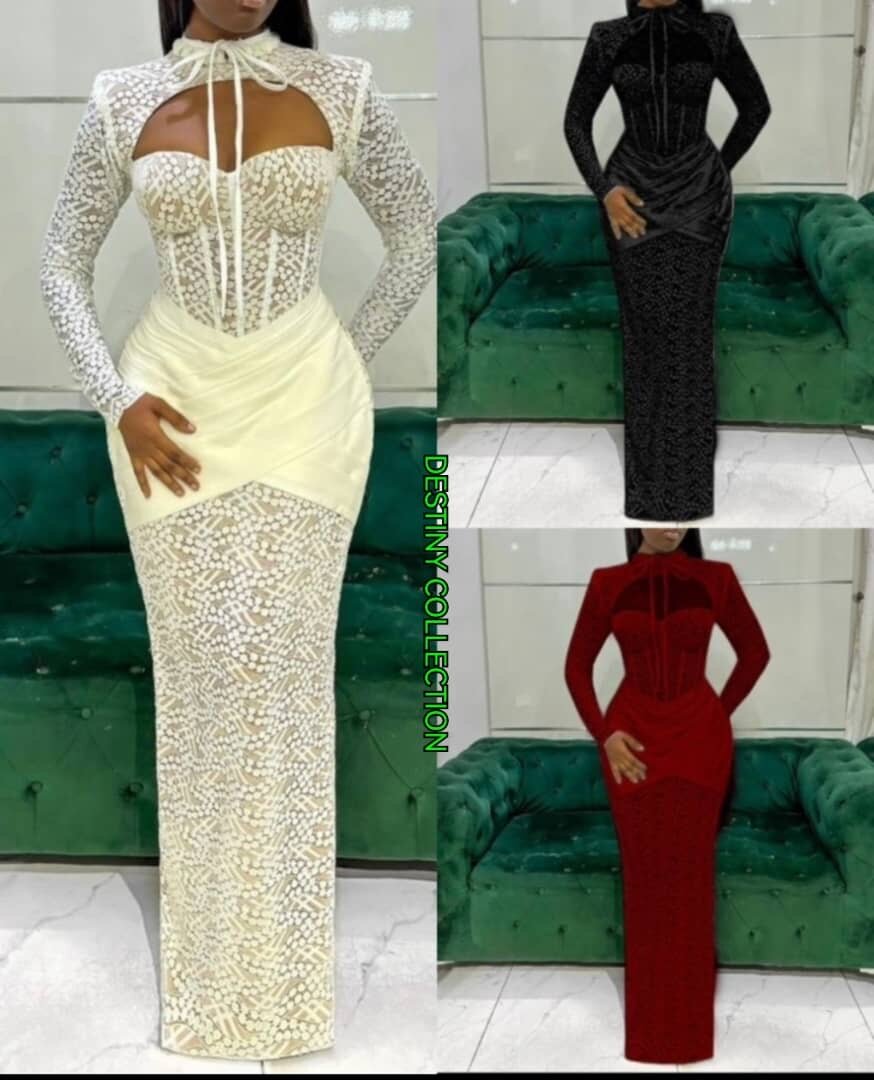 Robe longue élégante chic