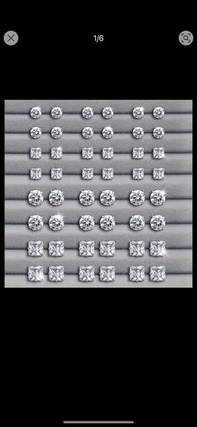 Boucles d'oreilles diamants pour hommes et femmes