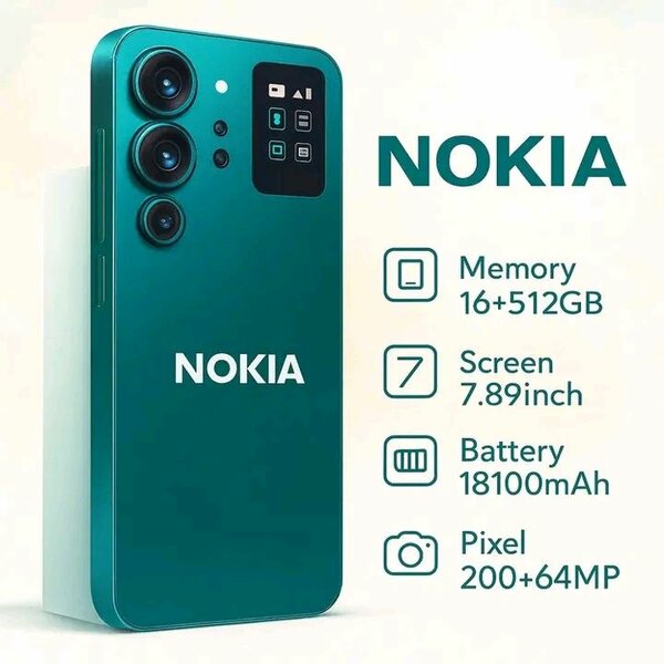 Nokia Smartphone 16+512GB