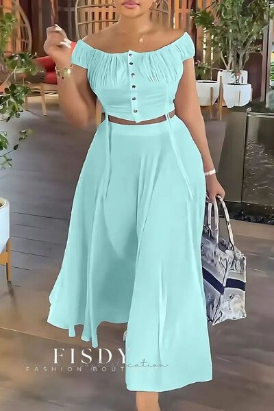 Ensemble jupe et haut sauté