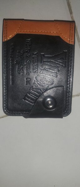 Portefeuille homme Cuir Pu noir