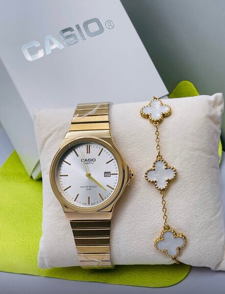 Montre Casio Dorée Femme