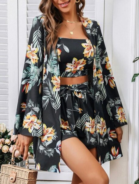 Set de vêtements d'été floral