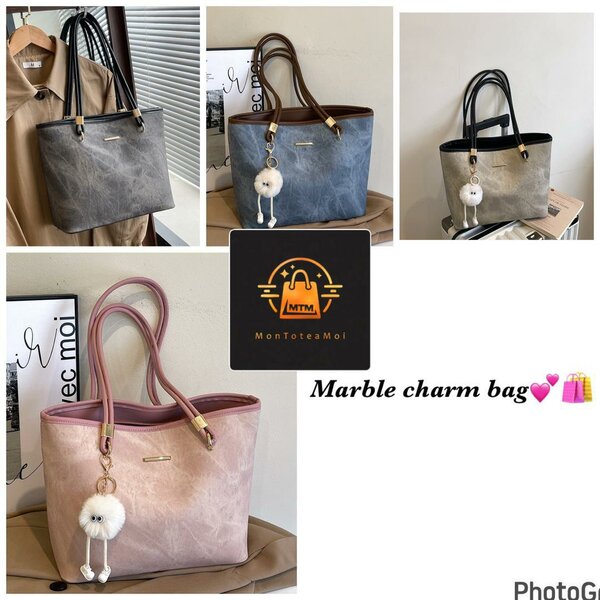 Elegant Marble Tote Bag