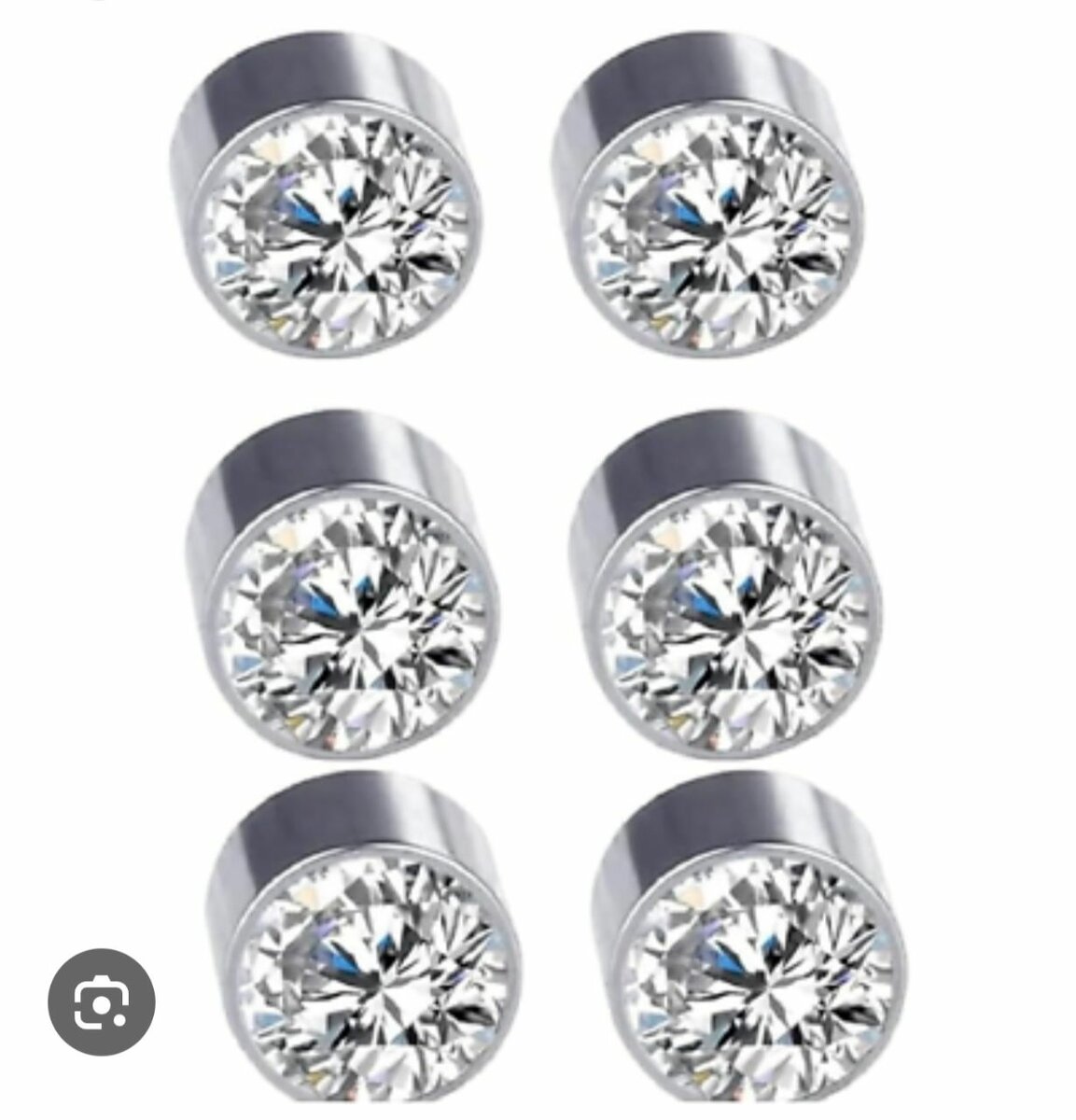 Boucles d'oreilles diamant élégantes