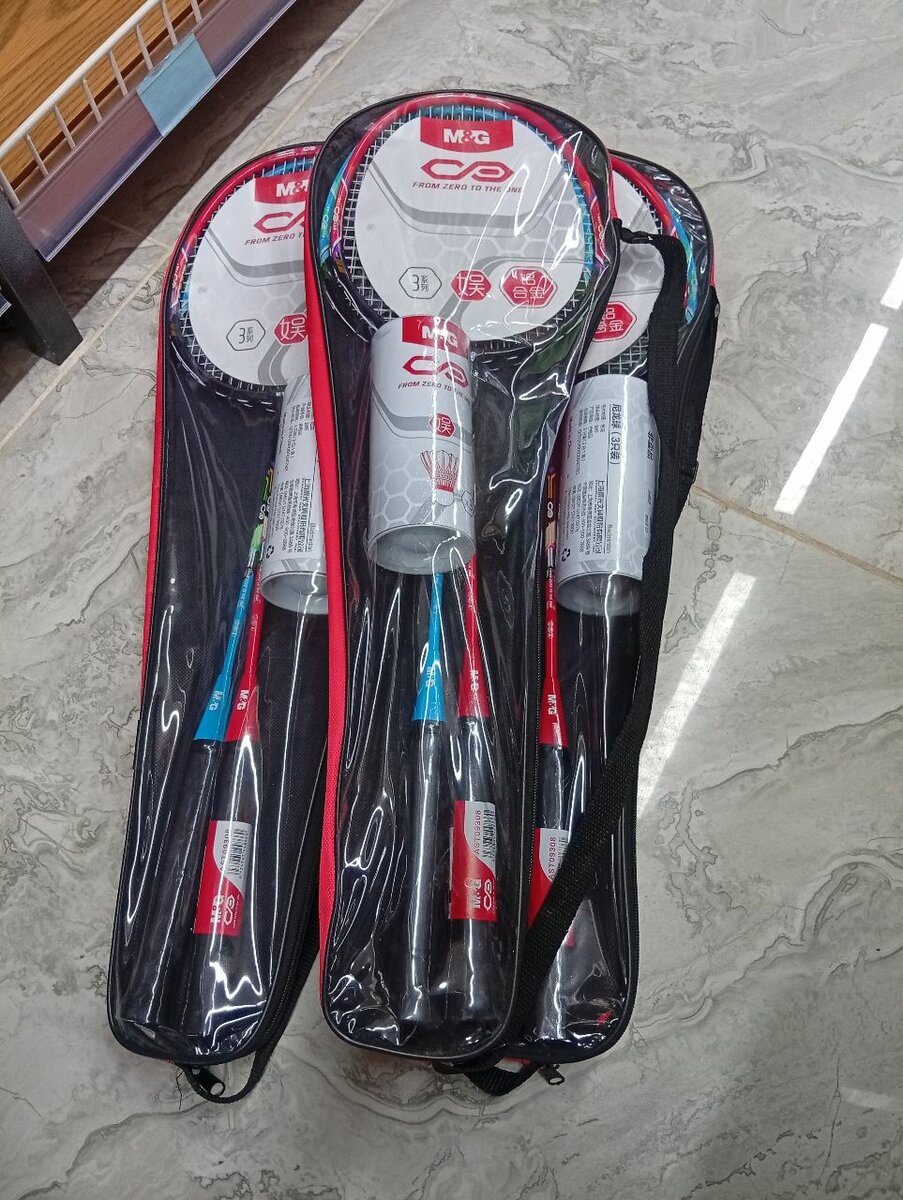 Set de badminton avec volants