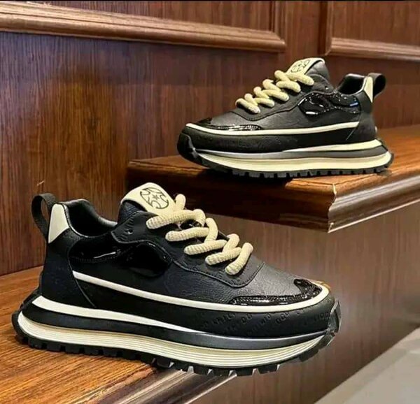 Chaussures de sport noires pour homme