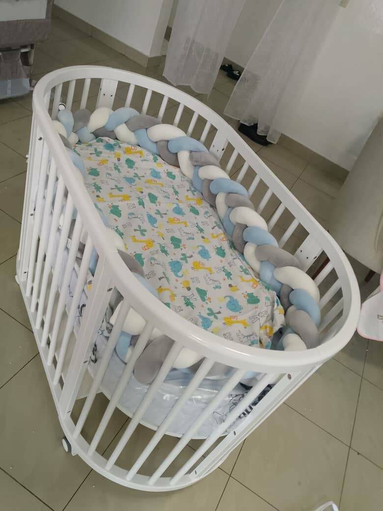 Lit bébé évolutif blanc