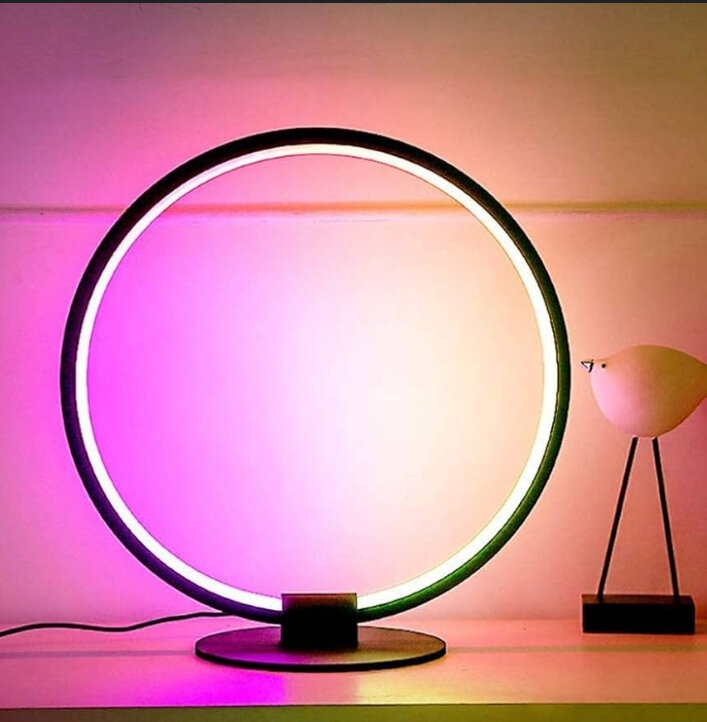 Lampe LED Annulaire Décorative