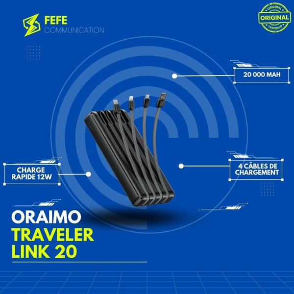 Oraimo Traveler Link 20 20000