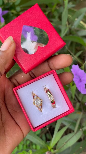 Élégant Duo de Bagues