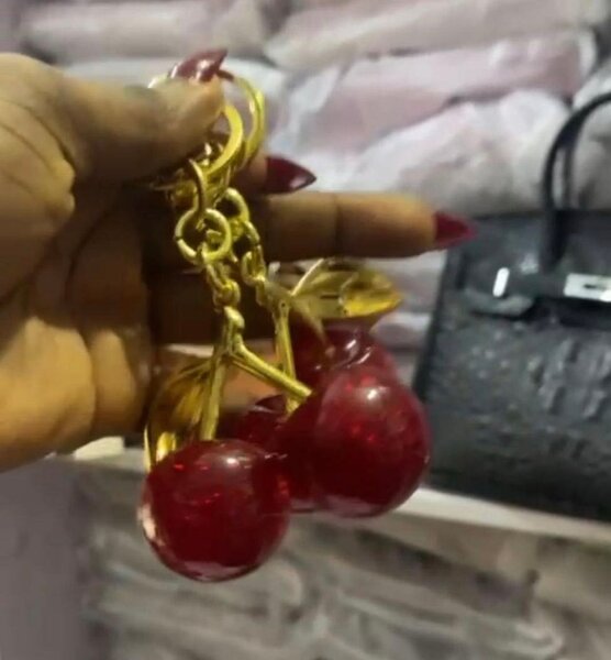 Porte-clés Cerise Élégant