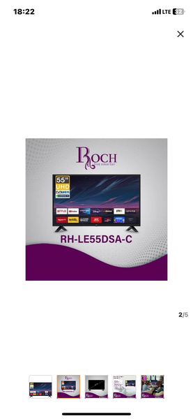 Smart TV 55'' UHD Roch