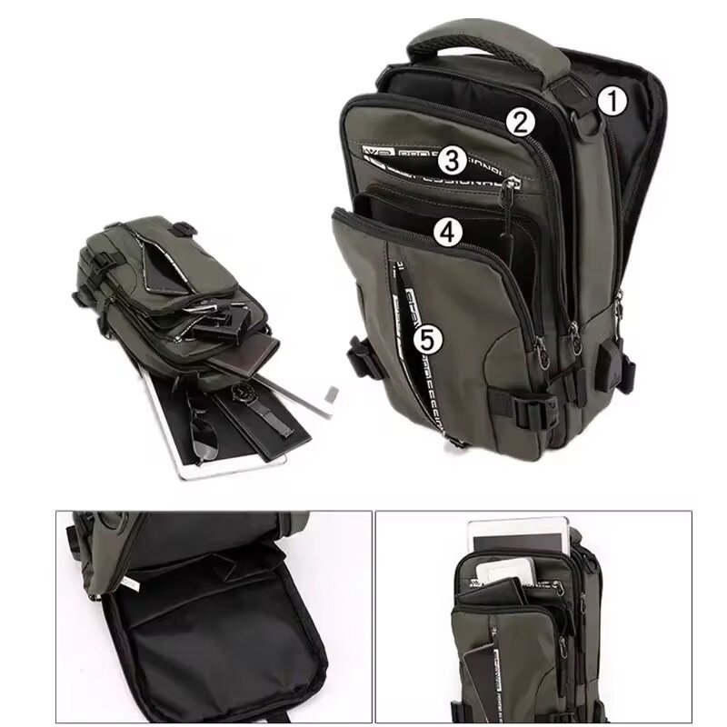 Big multifunction chest bag