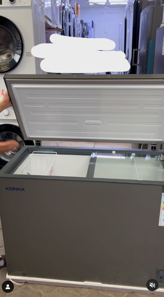 Морозильник КОНКА 300 л Серый