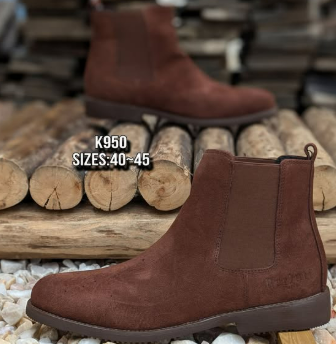 Mens BERLUTI suede chelsea boots 