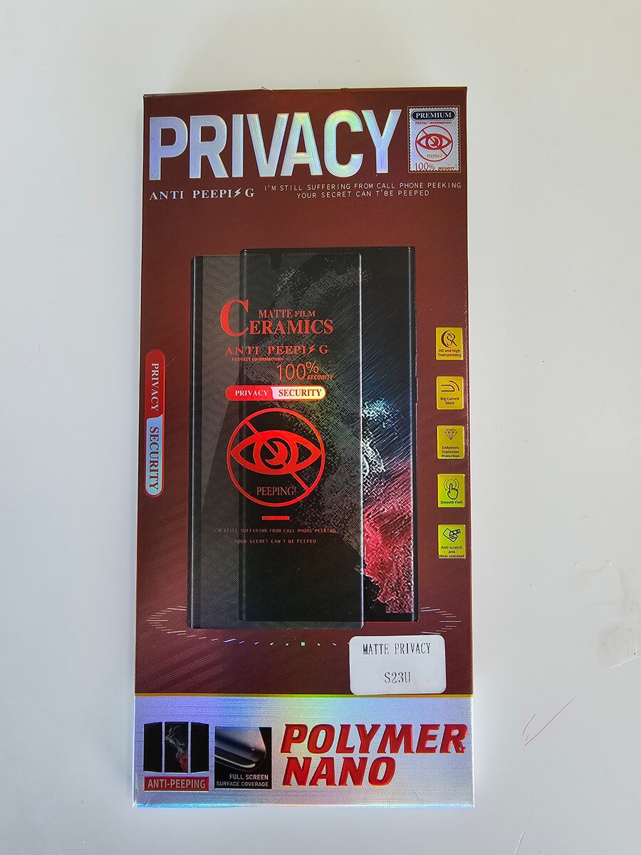 S23 ULTRA CERAMIC MATTE PRIVAC