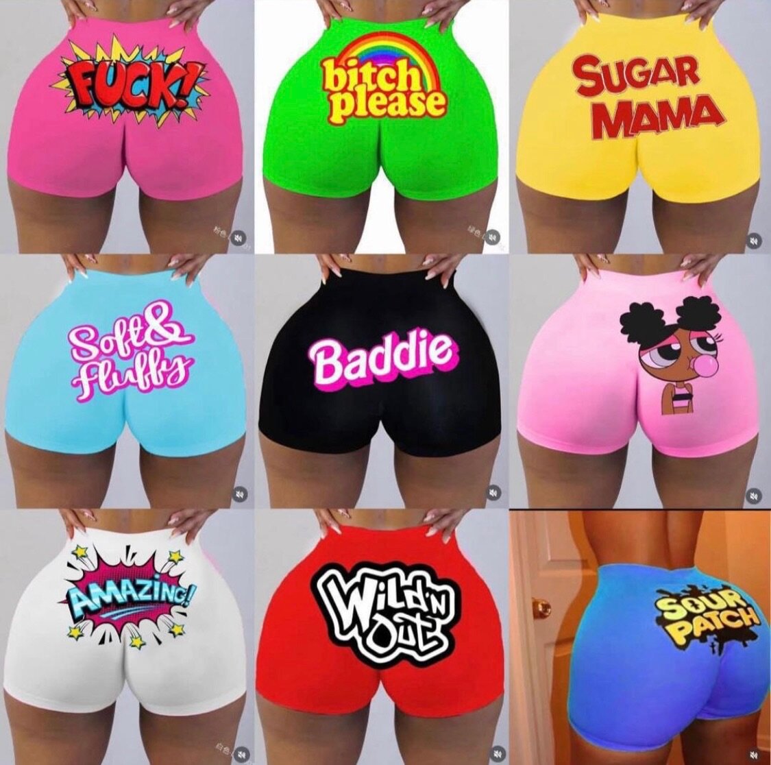 Booty shorts