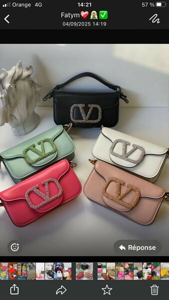 Sacs à Main Tendance Couleur Mixte