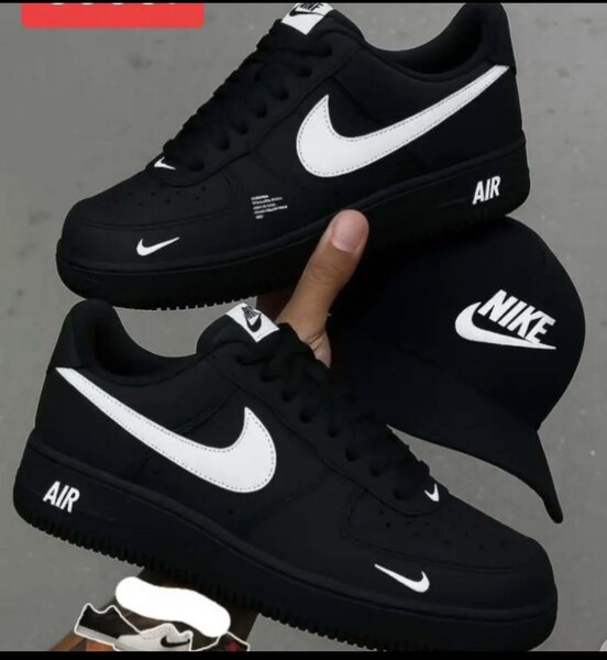 Nike Air Force 1 noir et blanc