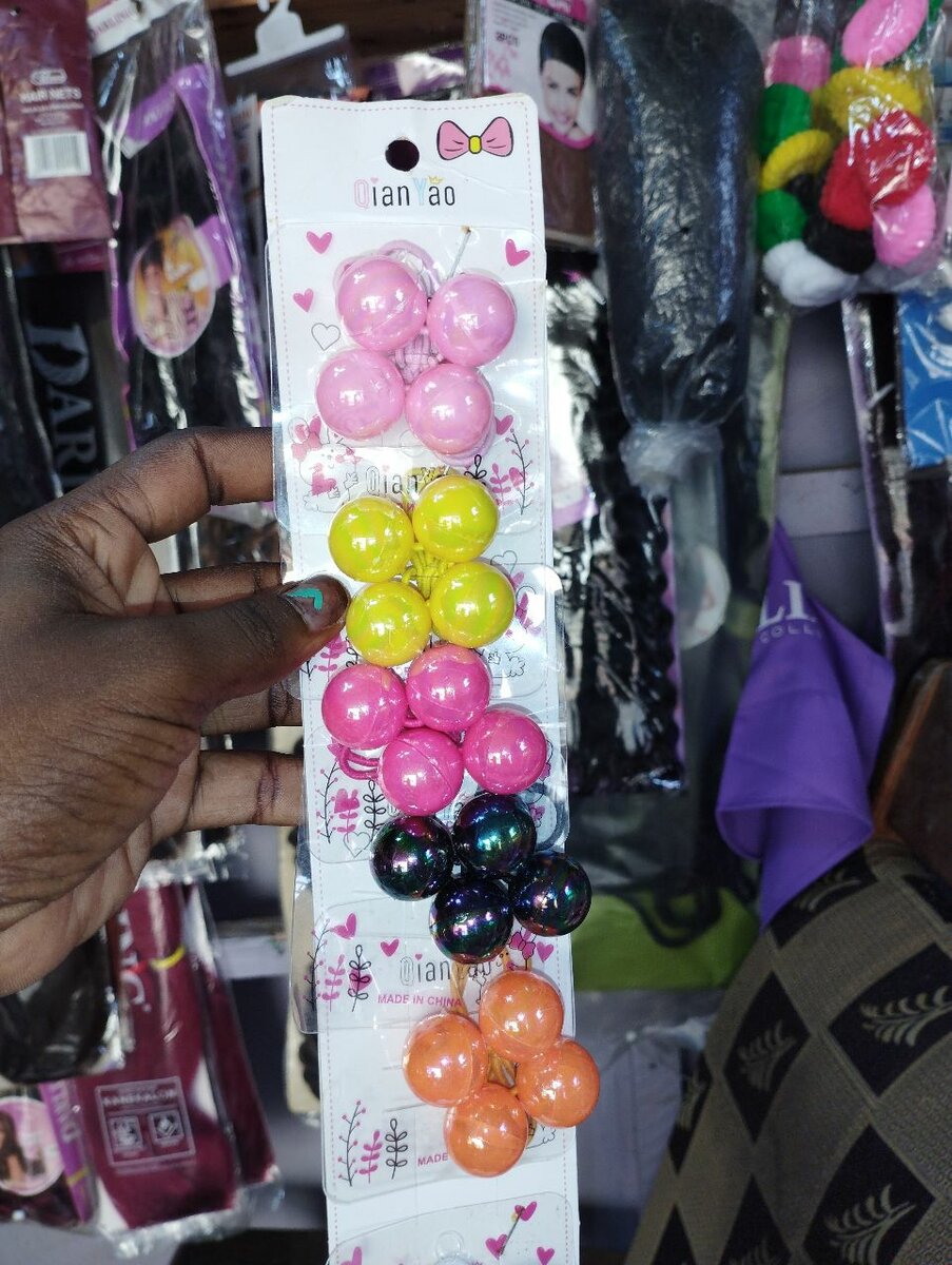 Élastiques à cheveux colorés