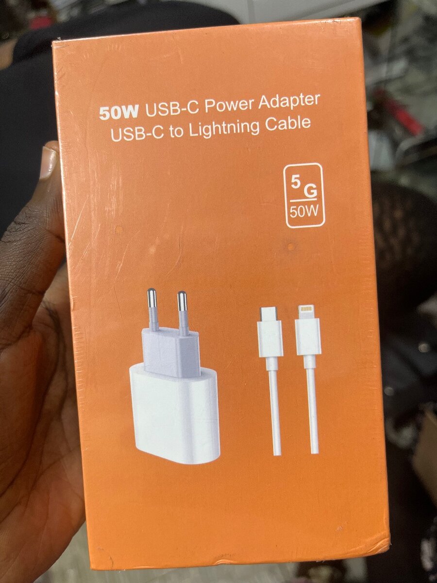 Chargeur iPhone 50 watts