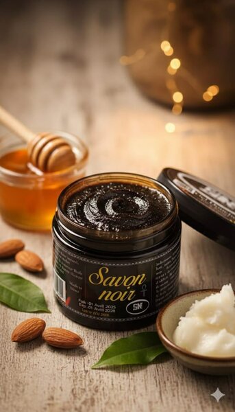 Savon Noir Naturel Pur