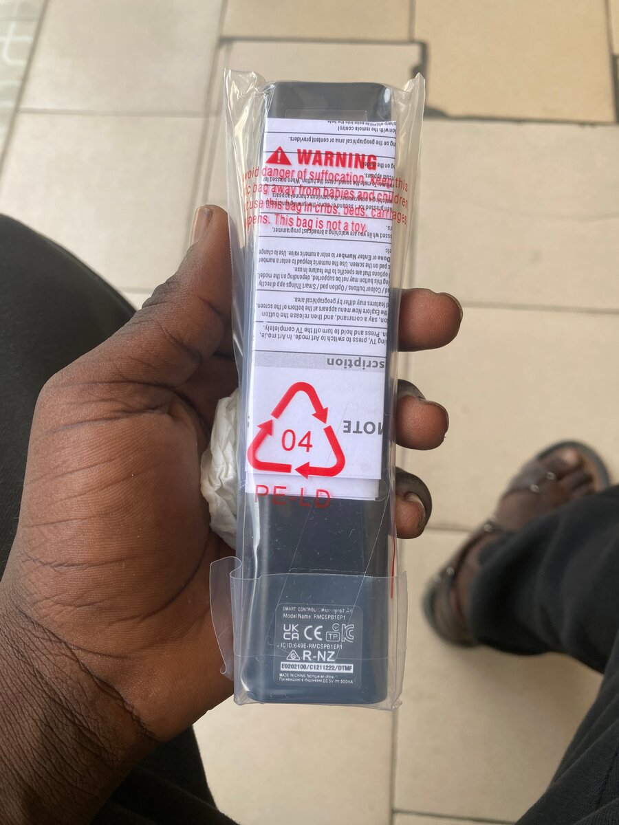 Télécommande Samsung chargable