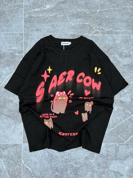 T-shirt graphique tendance unisexe