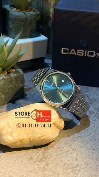 Montre CASIO Acier  Élégante