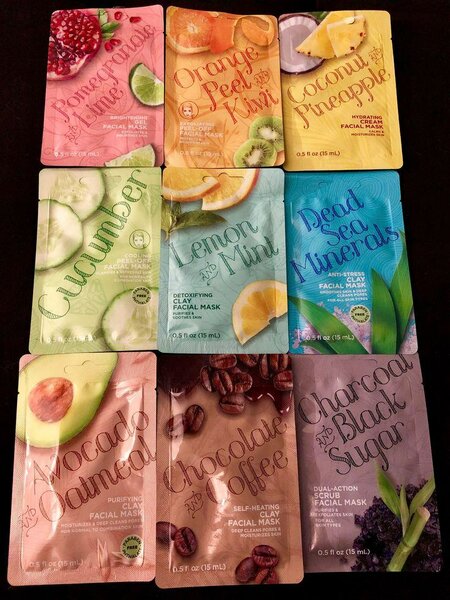 Masques Visage Naturels Variés