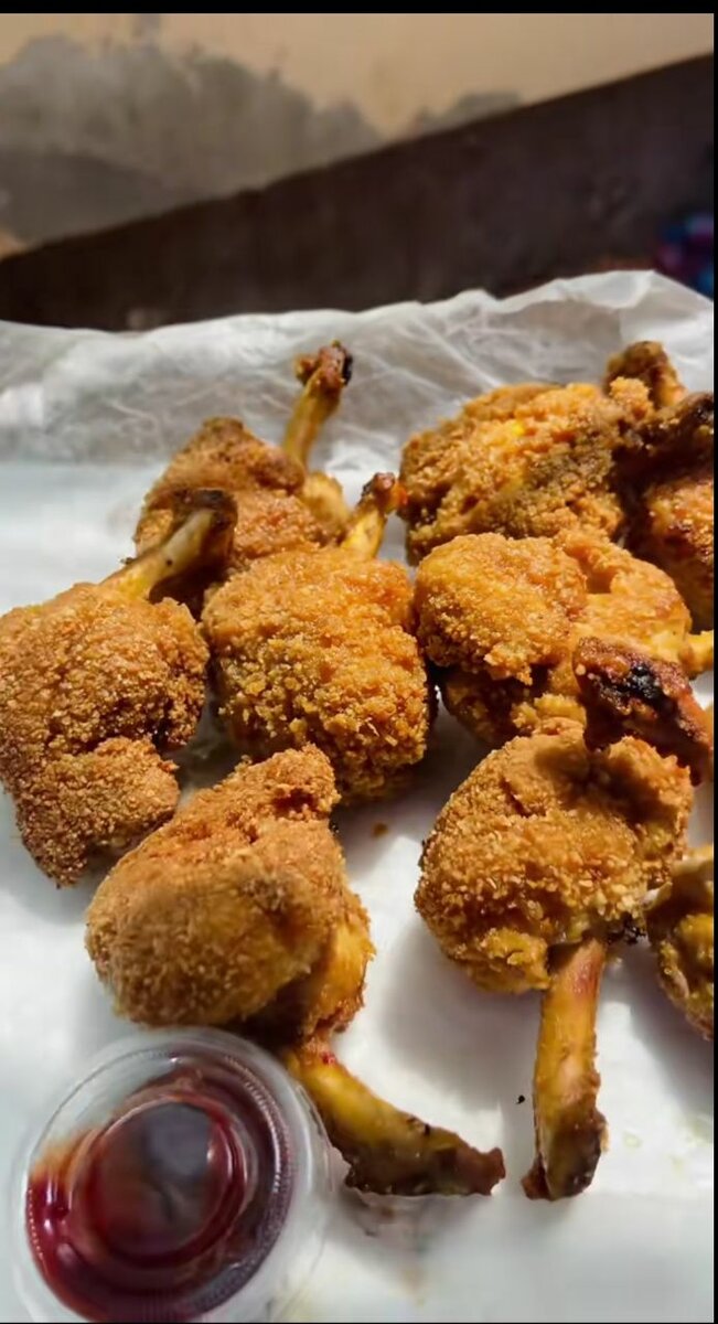 Délicieux Plat de Poulet Pané