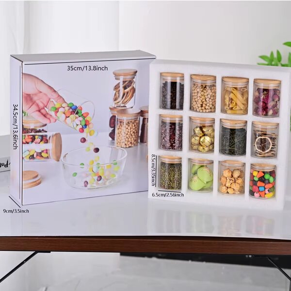 Bocaux en verre hermétiques