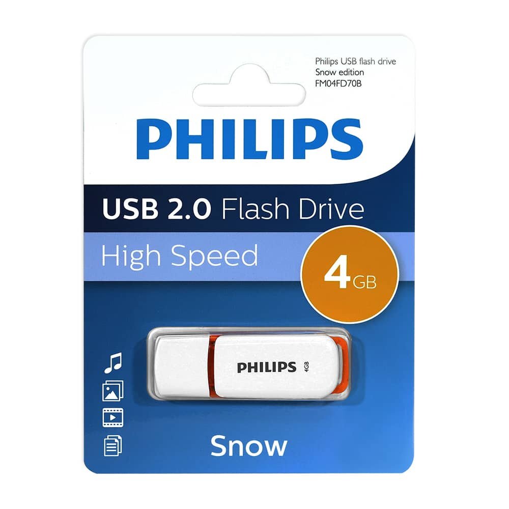 Clé USB Philips 4GB Haute Vitesse
