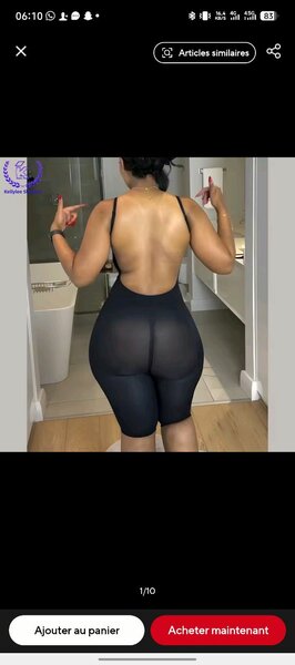 Combinaison gainante femme