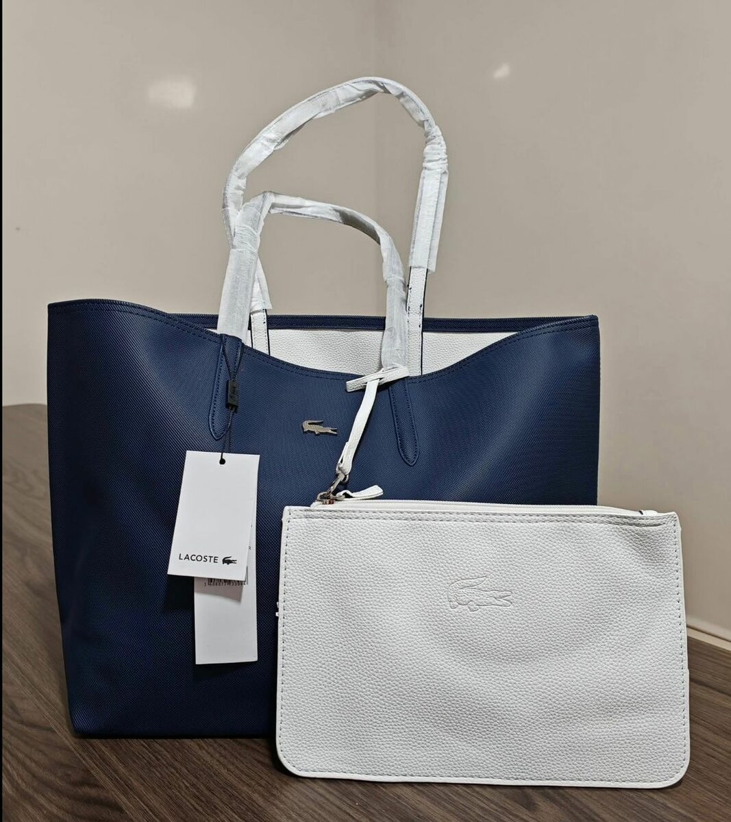 Sac cabas réversible Lacoste