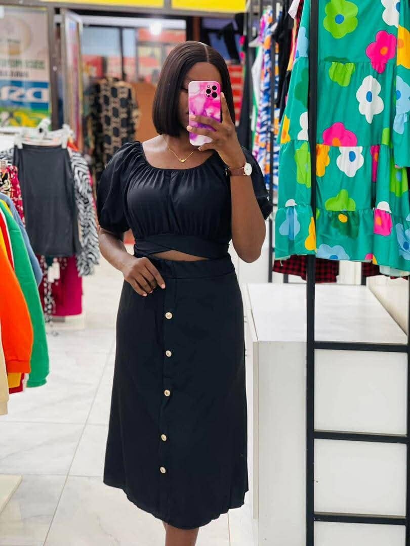 Two piece suit on promotion