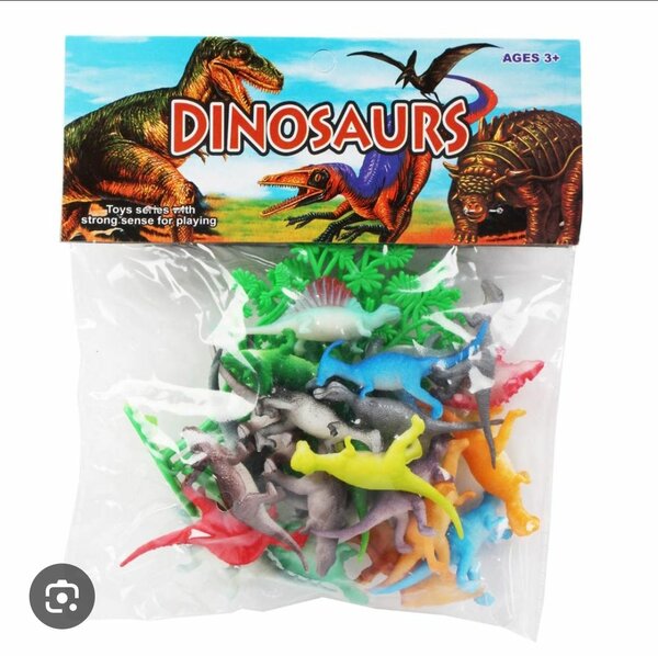 Figurines Dinosaures Colorées