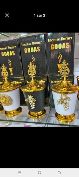 Brûleur d'encens décoratif