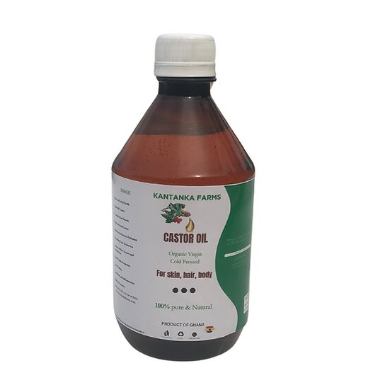 Kantanka farms cold pressed castor oil